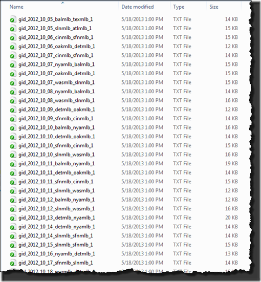 outputfiles