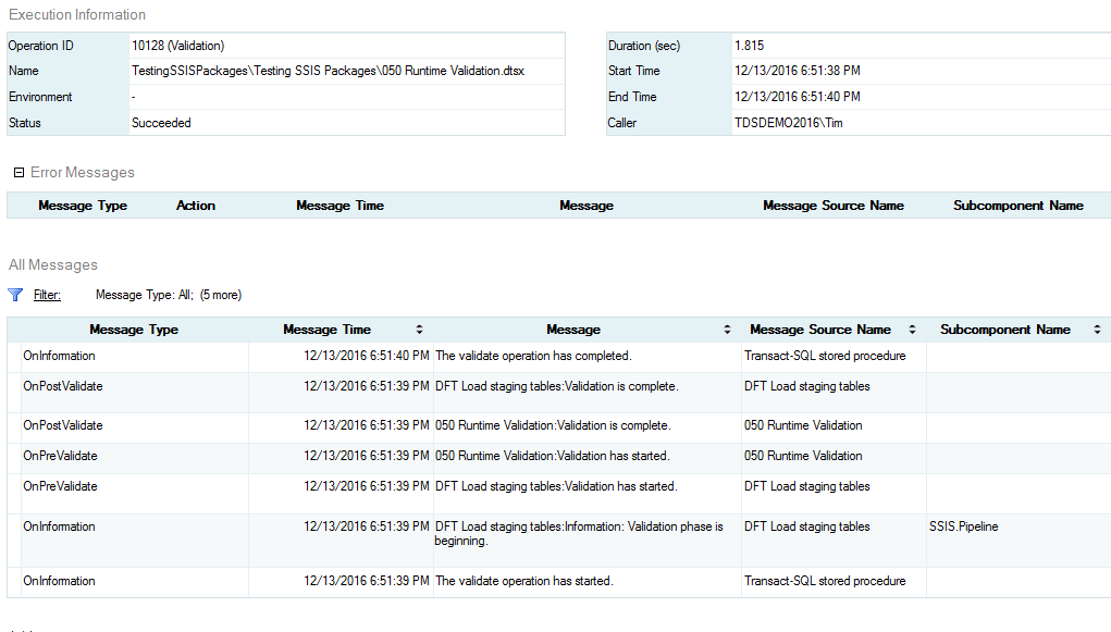 Ssis Package Validation In The Catalog Tim Mitchell Ssis Package Validation In The Catalog Tim Mitchell